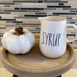 Little syrup pitcher, rae dunn